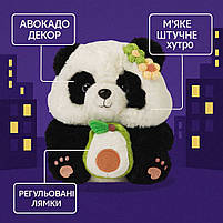 Дитячий рюкзак Панда з авокадо 30×23 см — м’який плюшевий ранець для дівчинки 2–8 років, арт. 308003, фото 8