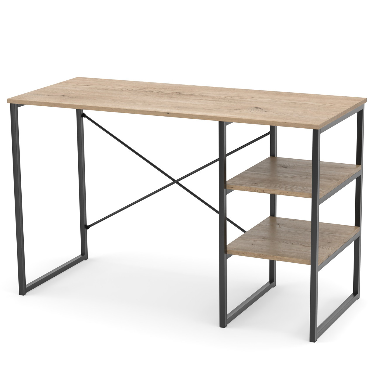 Стіл письмовий Неман Варн Білий/Білий Дуб кремону торро, фото 1