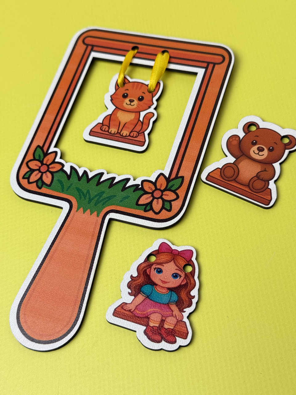 Тренажер для розвитку мовленнєвого дихання «Гойдалка», фото 1