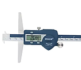 Штангенглибиномір цифровий Shahe 5113-200B з двома гачками, діапазон 0-200 мм, крок вимірювання 0,01 мм, фото 2