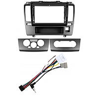 Перехідний штатний комплект із проводкою до Android магнітоли Nissan Tiida C11 2004-2013