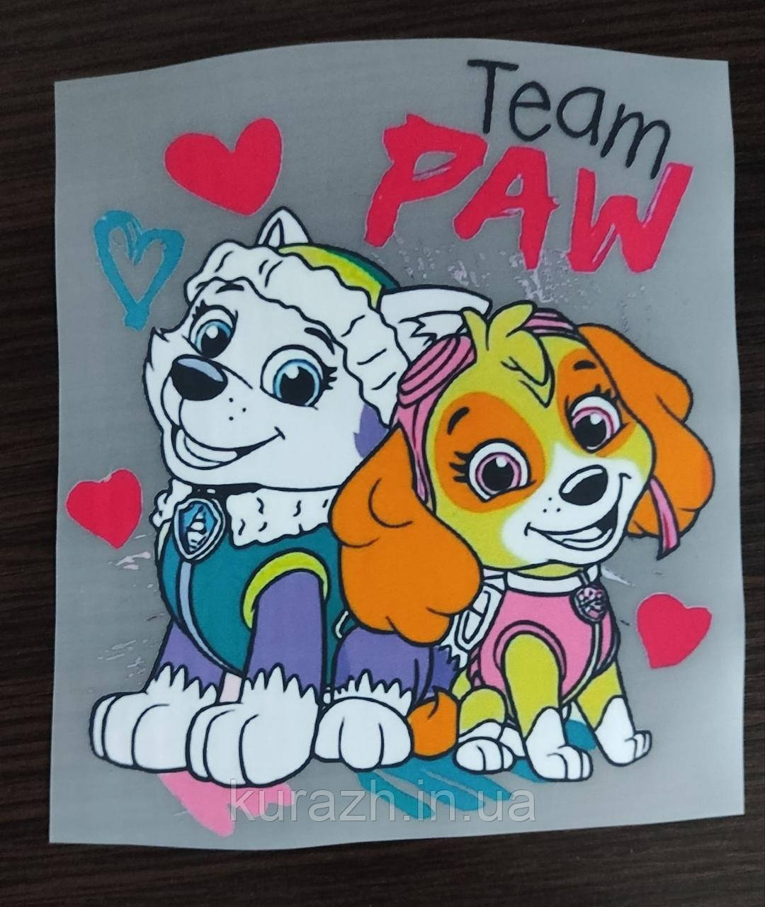 Термонаклейка на одяг "Щенячий патруль", фото 1
