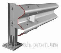 Бар'єрні дорожні огорожі оцинковане й без покриття, купити, ціна, секції, виробництво, гость