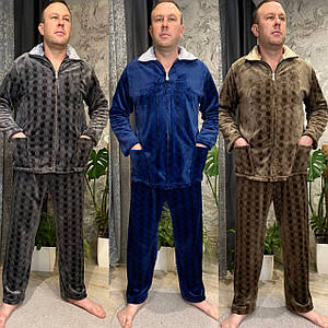 Зимова тепла чоловіча піжама Soft