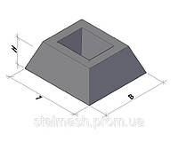 ПЛИТИ ЗАБОРОРА СЕКЦІОННОГО ІСТАКАН ФУНДАМЕНТА плита П6ВА-1, склянка Е-5, плита П5-ВК, склянка ФС-1