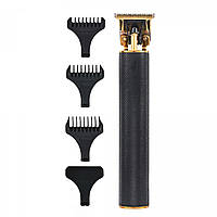 Тример для стрижки VGR V-179 акумуляторний з насадками чорний