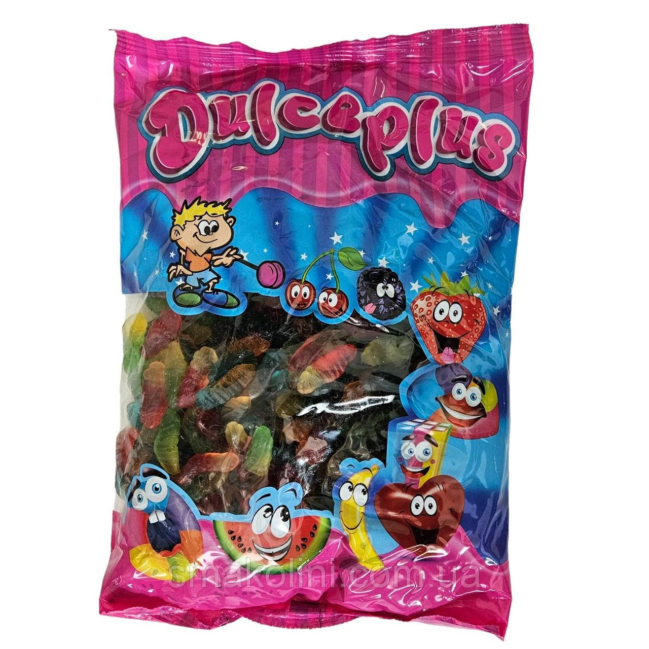 Черв'ячки маленькі – желейні цукерки Dulce Plus Іспанія 1 кг, фото 1