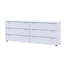 Комод Doros Рон 9 Білий 6 Ящиків 160х38х62 DRS-011777 PREMIUM