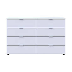 Комод Doros Рон 8 Білий 8 Ящиків 130х38х81 DRS-011774 PREMIUM