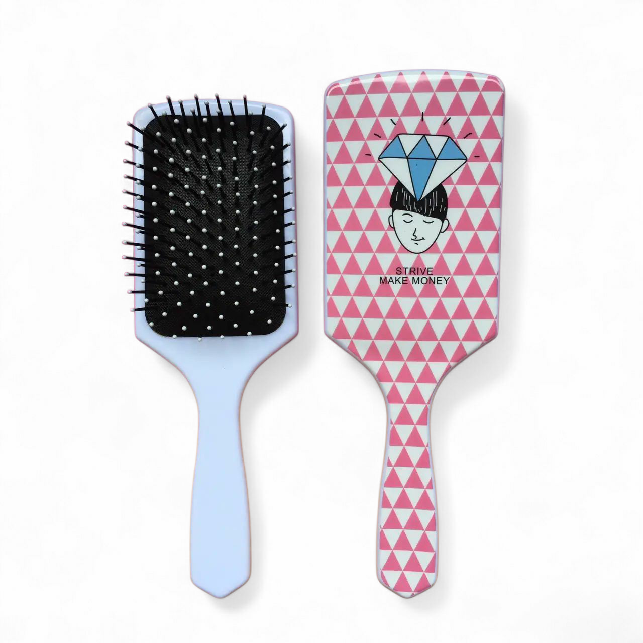 Гребінець, щітка для укладання та стриження волосся SALON "STRIVE", фото 1