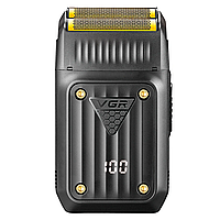 Електробритва чоловіча шейвер з подвійним лезом та LED-дисплеєм VGR V-363