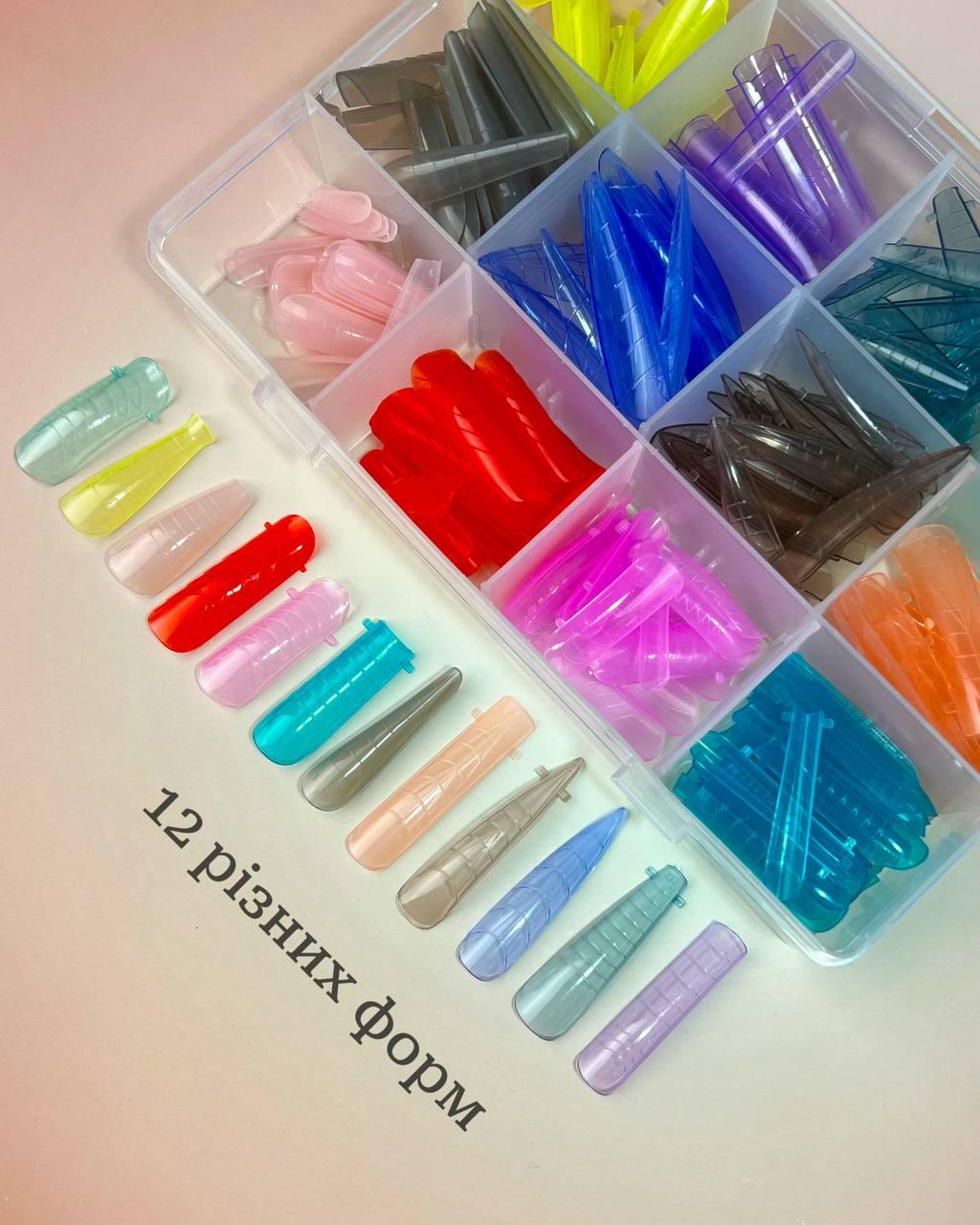 Верхні форми (сет верхніх форм 12 розмірів) кольорові, фото 1