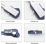 Глибиномір цифровий Shahe 5114-50, діапазон 0-50 мм, крок вимірювання 0,01 мм, фото 4