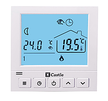 Терморегулятор програматор Castle AC819G у підрозетник