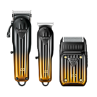 Набір для стрижки акумуляторна машинка, тример і шейвер VGR V-644