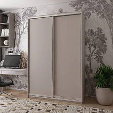 Шафа-купе Doros Сіті Лайт Кашемір 2 ДСП 150х45х225 PREMIUM
