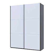 Шафа-купе Doros G-Caiser Графіт/Білий 2 ДСП / 3 частини 180х60х240 DRS-011729 PREMIUM