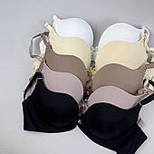 Базовий гладкий бюстгальтер, WeiyeSi, на спинці вставка з сіточки, 2-ка