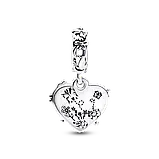 Срібна намистина Pandora «Вінні-Пух і Паць» 792214C01, фото 2