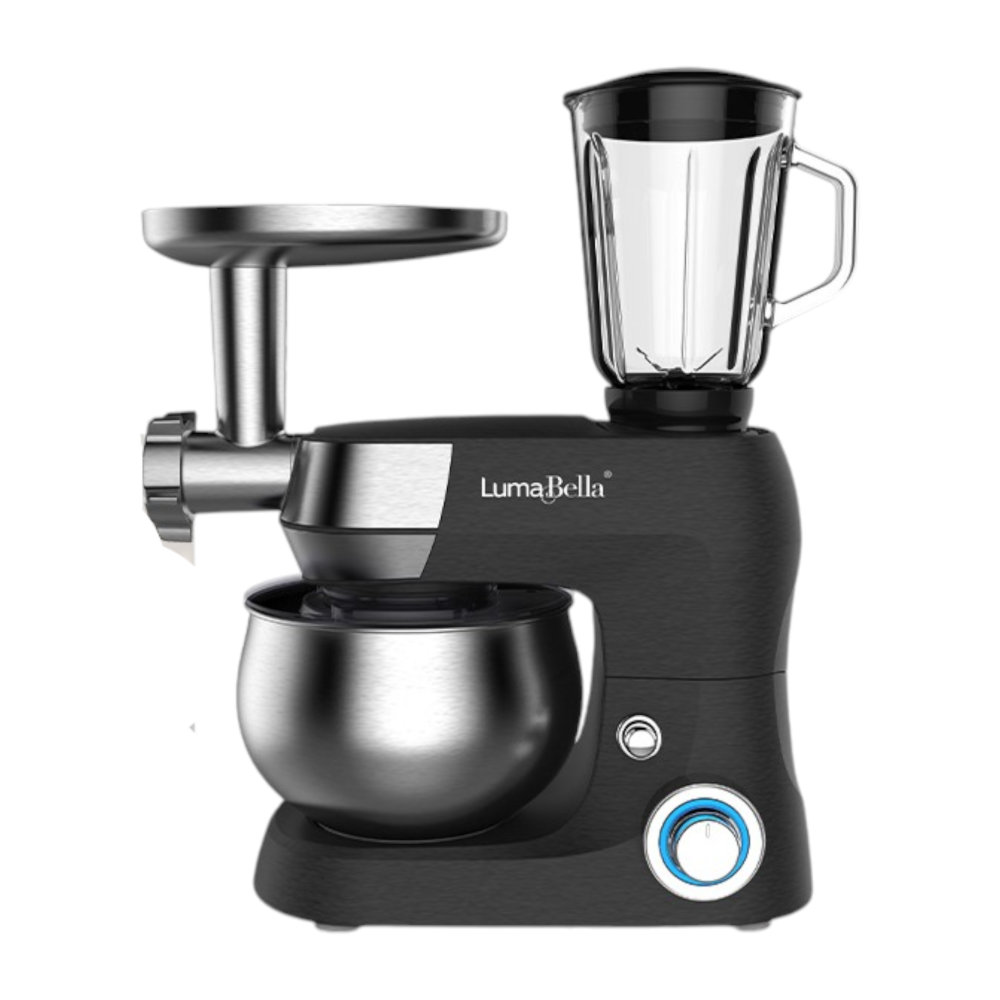 Кухонний комбайн 3 в 1 з блендером і м'ясорубкою LumaBella LB-55005, фото 1