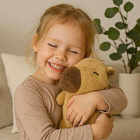 М’яка іграшка Капібара 20 см — плюшевий гризун, мила тваринка, арт. 307006, фото 6