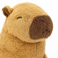 М’яка іграшка Капібара 20 см — плюшевий гризун, мила тваринка, арт. 307006, фото 4