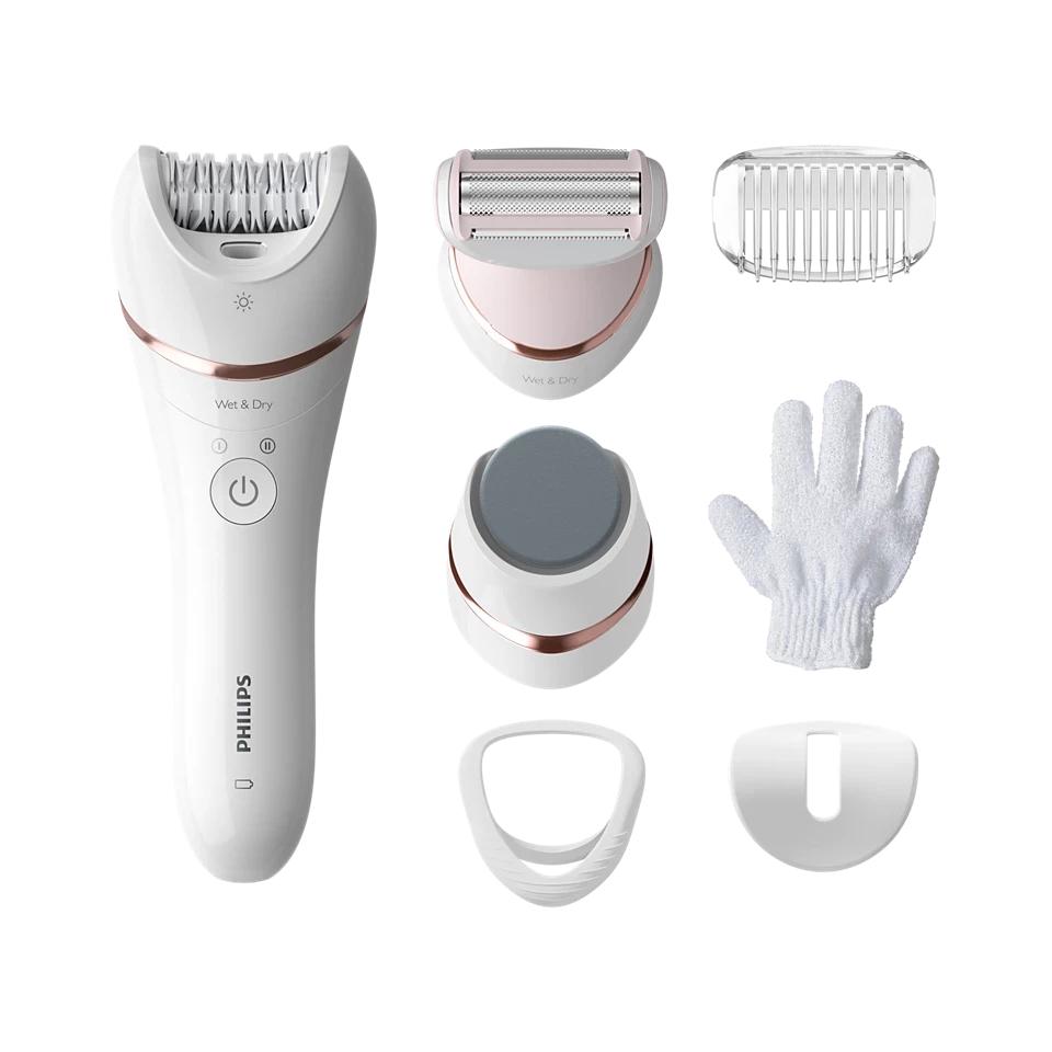 Епілятор Philips Series 8000 BRE730/10 White UA