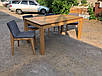 Розкладний прямокутний дерев'яний стіл "Керлі" з масиву ясен, фото 5