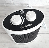 Тепловентилятори Портативний нагрівач у гумку Velamp PR152 Керамічний тепловентилятор 1500 вт, фото 5