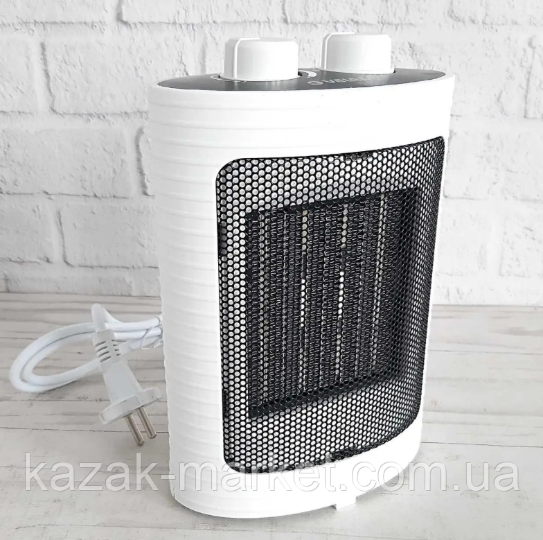 Тепловентилятор для портативного опалення Керамічний тепловентилятор 1500 вт Velamp PR152, фото 1