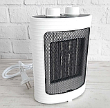 Настільні тепловентилятори побутові нагрівач 1500 вт Портативний нагрівач у решітку Velamp PR152, фото 4