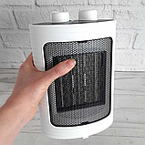 Тепловентилятори Портативний нагрівач у гумку Velamp PR152 Керамічний тепловентилятор 1500 вт, фото 3