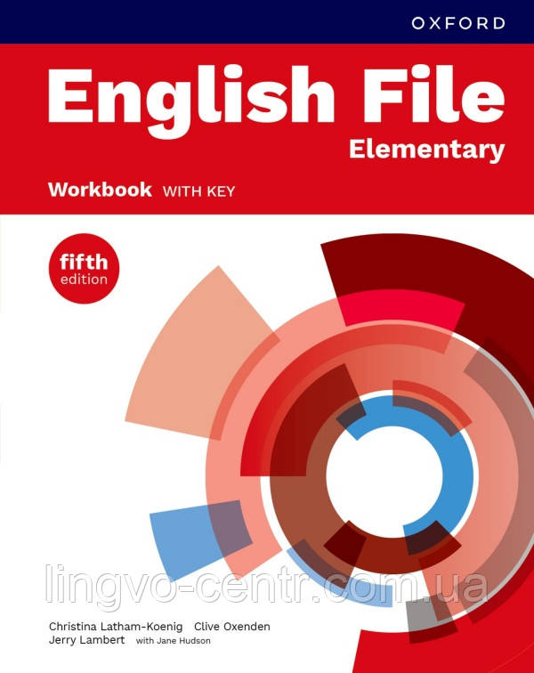 Книга для вивчення англійської мови. English File 5 ed Elementary Workbook with key, фото 1