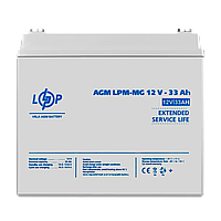 Акумулятор мультигелевий LPM-MG 12V - 33 Ah