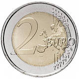 Монета Іспанії 2 євро 2014 Король Філіп, фото 2
