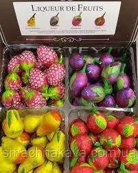 Цукерки ABTEY Ligueurs de Fruits з чорного шоколаду Фрукти з Лікером 1 шт