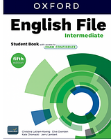 Книга для вивчення англійської мови. English File 5 ed Intermediate SB with access to Exam Confidence