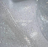 Моделюючий білдер гель GeliX Builder Nano gel NG-610 без HEMA та TPO 50, фото 2