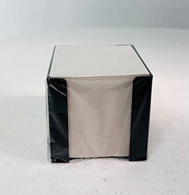 Бокс для паперу З паперовим наповненням 90*90*85 мм Чорний Альянс-А