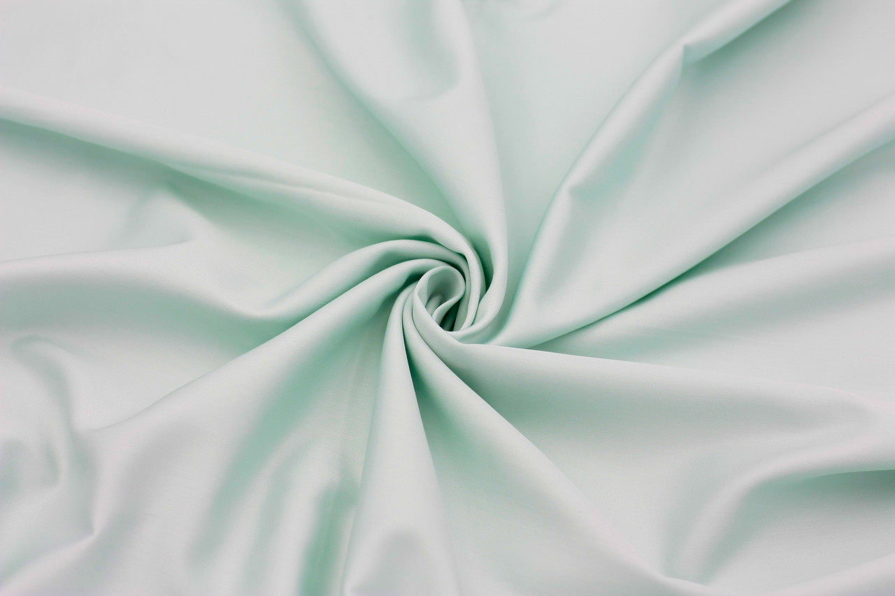 Сатин 240 см Світло-м'ятний 100% бавовна преміум