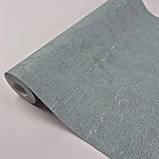 Шпалери вінілові на флізеліні 0.53 × 10.05 м Marburg 59438, темно-бірюзові для спальні, вітальні, коридору, фото 3