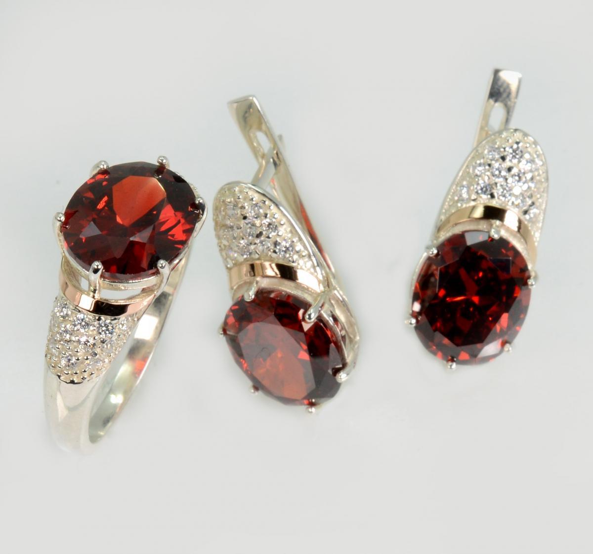 Срібний гарнітур, фото 1