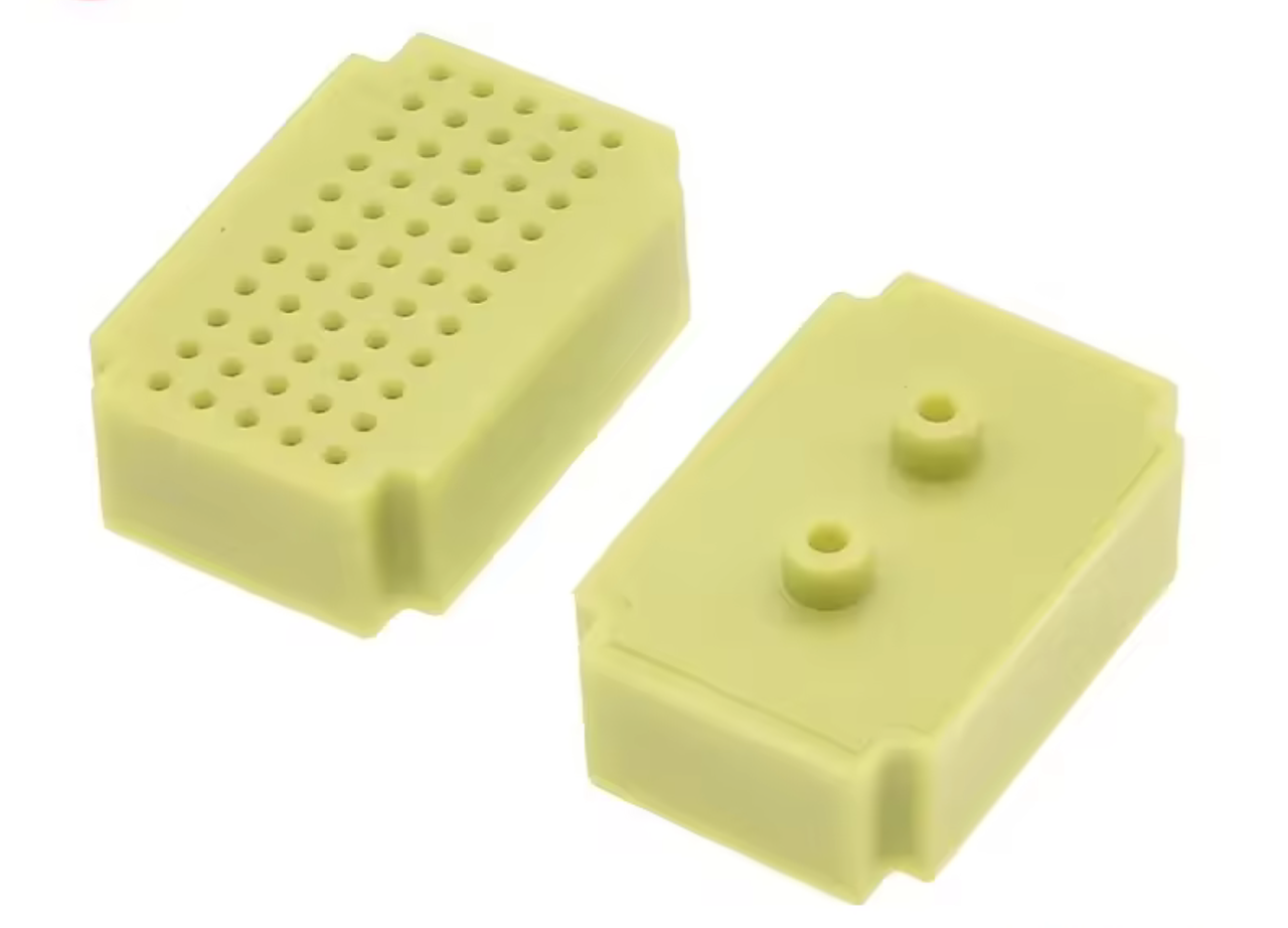 Макетна плата ZY-55 (світло-зелена), 55 контактів, 31 × 20 мм