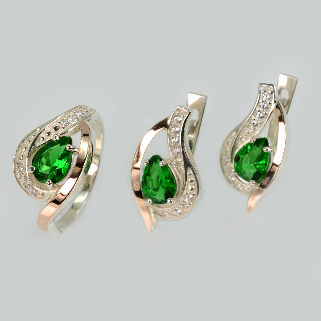 Гарнітур із срібла, фото 1