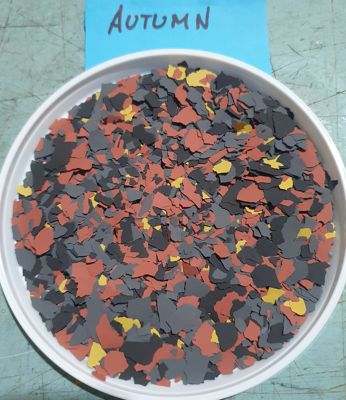 Вінілові чіпси - флоки. Мікс Autumn