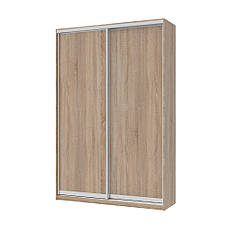 Шафа-купе двохдверна Doros Сіті Лайт 150х45х225 см Дуб сонома PREMIUM