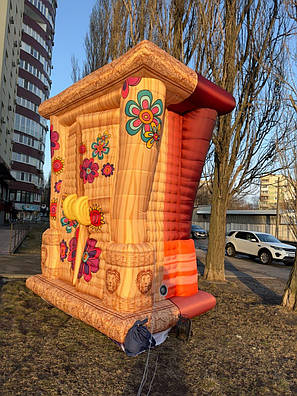 Надувна декорація шафа 4,5 м для сцени та концертних виступів, фото 2