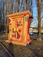 Надувна декорація шафа 4,5 м для сцени та концертних виступів, фото 3