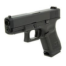 Пістолет Glock 19 Metal Slide - Gen5 GBB - Black [WE] (для страйкболу), фото 5