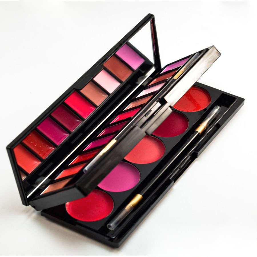 Набір блисків для губ 2-ярусний AGL-353 (15 відтінків) № 12